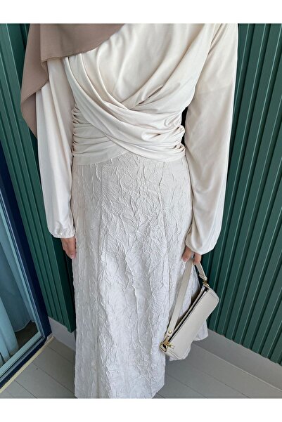 HENZA ÇİFT DRAPELİ BLUZ