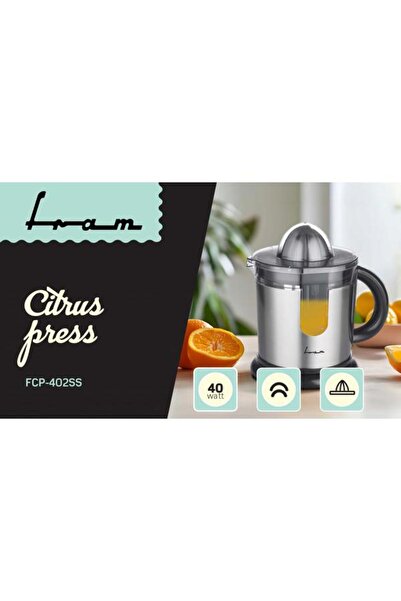 FRAM Storcator de citrice FCP-402 SS, 40 W, 1.2 l, 2 conuri (Inox)