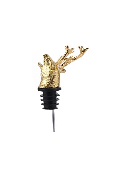 Choice1 gold-Type 1 Deer Head Wine Pourer Bottle Stoppers Zinc Alloy Bar Tools Wedding Party Drinks Wine Aer