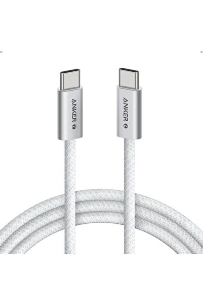 Anker Καλώδιο δεδομένων Zolo USB-C σε USB-C, 240 W, 1 μ. (Λευκό)