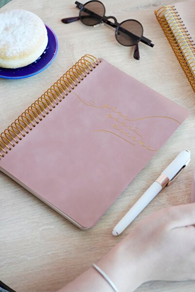 Victoria's Journals A5 Spiral Vegan Leather Unlimited Planner Agenda. 100 γρ. Αχάτης. 224 φύλλα.
