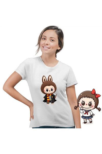 OEM Women's T-shirt Labubu Harry Potter