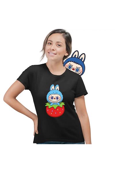 OEM Women's T-shirt Labubu Strawberry