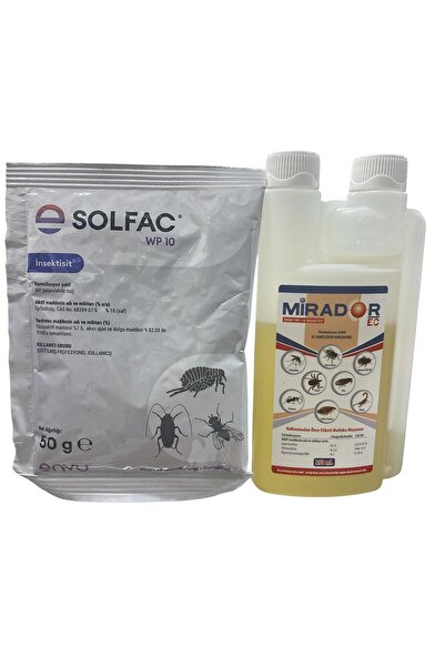 envu TAHTAKURUSU PİRE HAMAMBÖCEĞİ KENE AKREPÖZEL BÖCEK İLACI BAYER SOLFAC WP ...