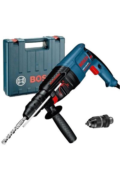 Bosch Ciocan Rotopercutor GBH 2-26 DFR, SDS-Plus, 800 W, 2.7 J, Mandrina interschimbabila, Protectie