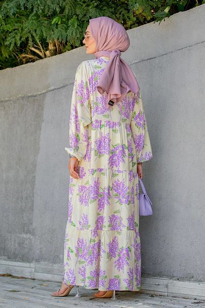 Oxygen Scarfs Γυναικείο φόρεμα με μοτίβο Mimoza Hijab
