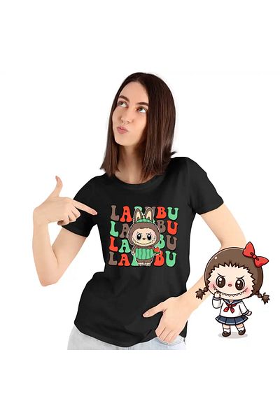 OEM Women's T-shirt Labubu Watermelon