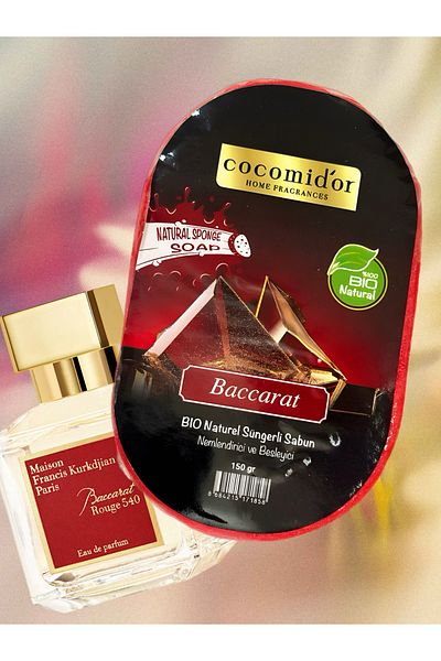 Cocomidor Baccarat Perfume Scented Natural Sponge Soap – 150 g