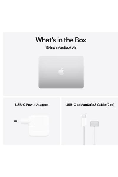 Apple Laptop MacBook Air 13, procesor M4 (procesor cu 10 nuclee, GPU cu 10 nuclee), ecran WQXGA de 13,6", 24 GB, 5...