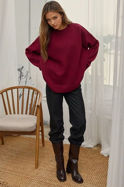 Hiccup Comfortable Crew Neck Sweater