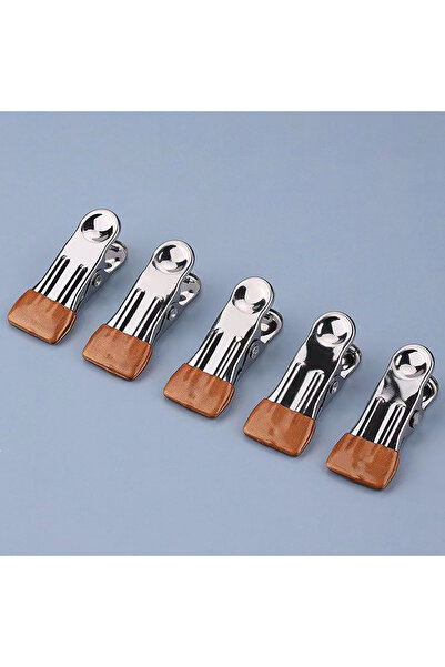 choice2 Gold 5Pcs DIY Leather Craft Metal Assistant Suture Clamp Handwork Fix...