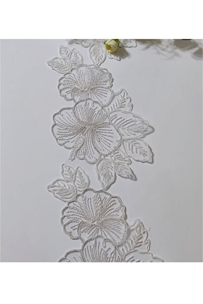 dantelci Krem renk Fransız dantel