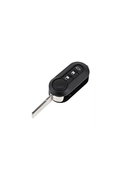 motor starter Car key case, compatible with Citroen Jumper Nemo, Peugeot Bipper Boxer, 3 buttons, foldable, black
