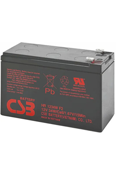 CSB Acumulator UPS HR 1234 W F 2, 12 V, 9 Ah