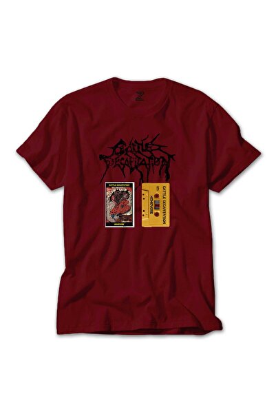 Megstill Tricou Roșu Cattle Decapitation Homovore