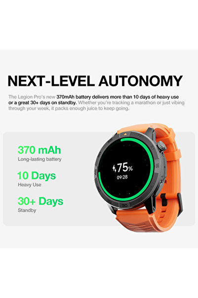 agm Legion Pro | GPS | Offline Map | 5ATM | IP68 Waterproof Akıllı Saat
