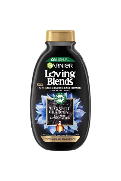 Garnier Cărbune magnetic Sampon Loving Blends 300 ml