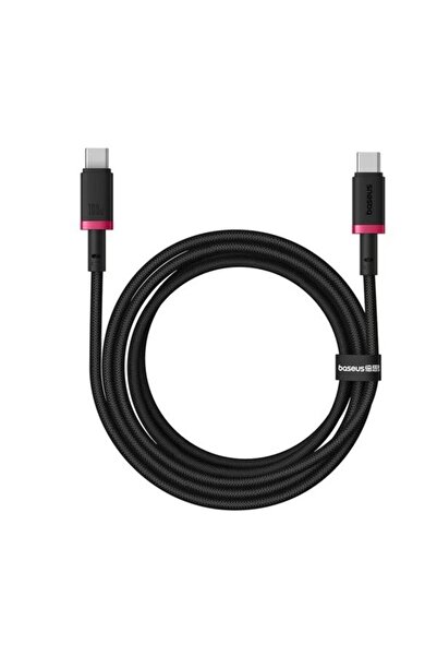 Baseus Cablu de alimentare și date Dura, USB Tip-C la USB Tip-C, 100 W, 2 m (...