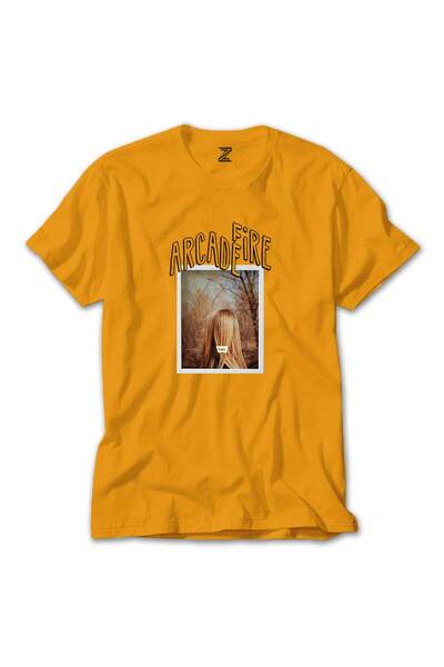 CrowsGate Arcade Fire Owen Pallett Το ίδιο πολύχρωμο μπλουζάκι του, κίτρινο χ...