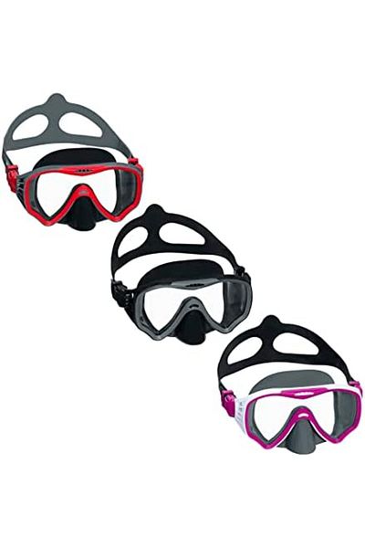 BESTWAY Swimming Goggles | Swim Goggles for Adults, Tempered Glass, No Leaking UV Protection and Adj