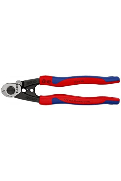 Knipex Πένσα κοπής δύναμης για σύρμα, 190mm, 95 62 190