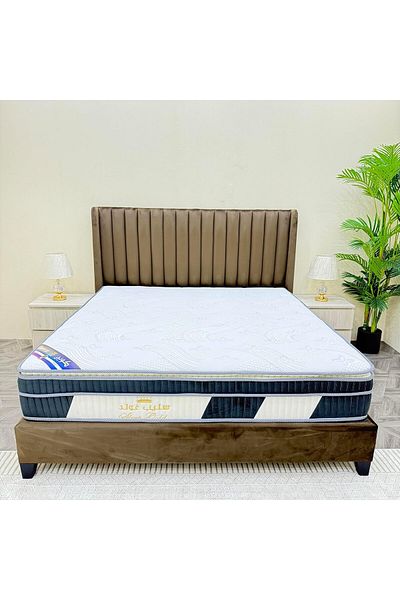 SLEEP GOLD Luxury Hotel Mattress by Sleep Gold - Queen Size - Pocket Spring - Dimensions 35cm Height x 100cm Wi
