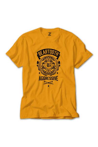 CrowsGate Μπλουζάκι Beartooth Aggressive Yellow