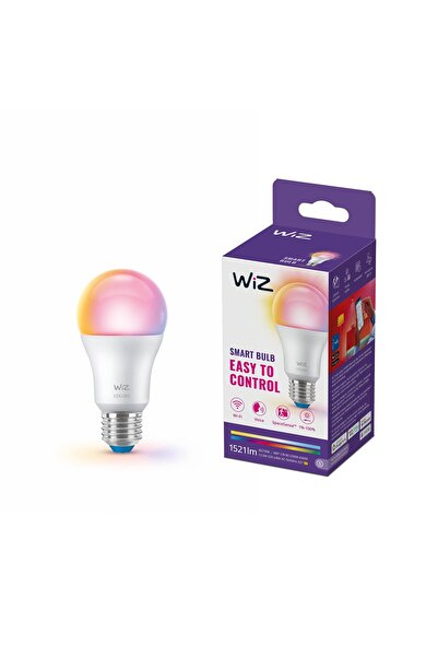 Wiz 100W Renkli Ambiyans E27 Akıllı Ampul (A60) Matter, Google Home, Alexa Uy...
