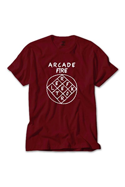 CrowsGate Tricou colorat Arcade Fire Reflektor, culoare roșie, mărimea S