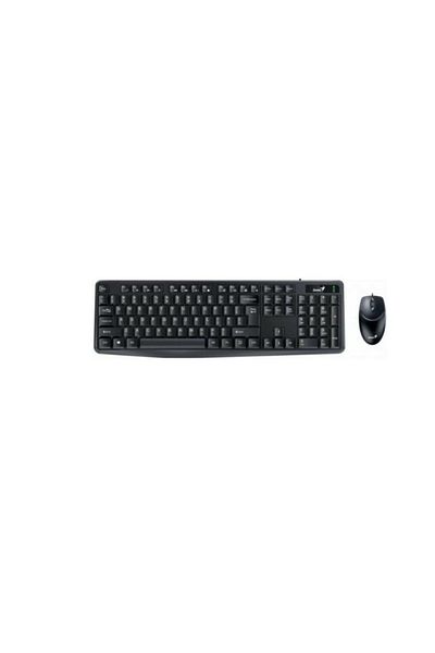 GENIUS Kit G-31330006401, keyboard, USB + mouse, USB, optical (Black)