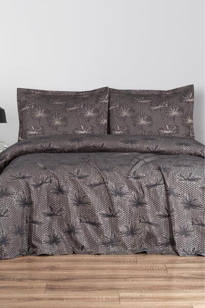 Çeyiz Diyarı Σετ διπλού πικέ Hermes 3 τεμαχίων 230x250 Anthracite