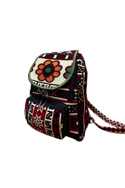 mih avm حقيبة قماش بنمط زاوية الغناء - حقيبة ظهر نسائية بنمط عرقي أصيل