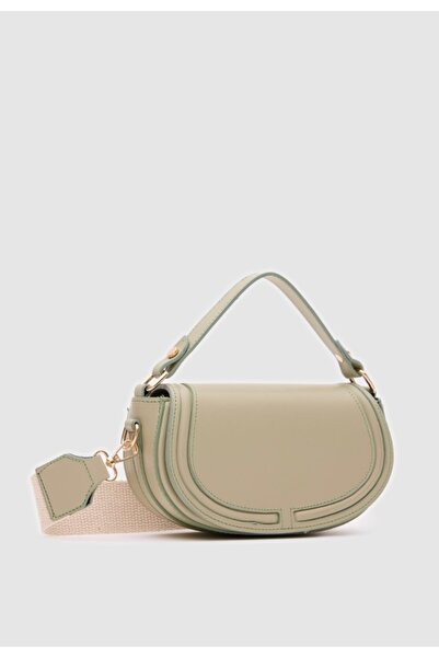 LEVA Su yeşili baget çanta