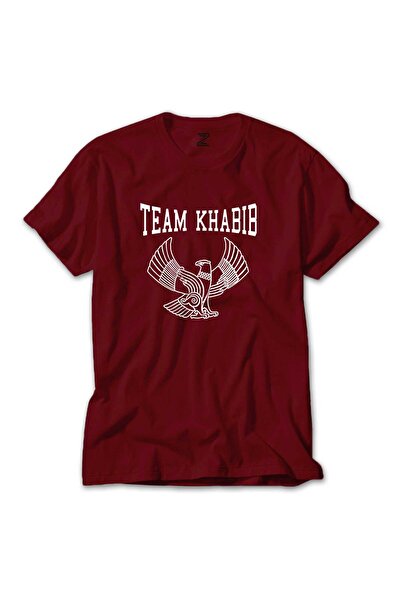 CrowsGate Tricou roșu esențial al echipei Khabib Nurmagomedov