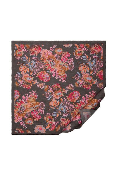ipekevi Chrysanthemum Patterned Tenzel Scarf