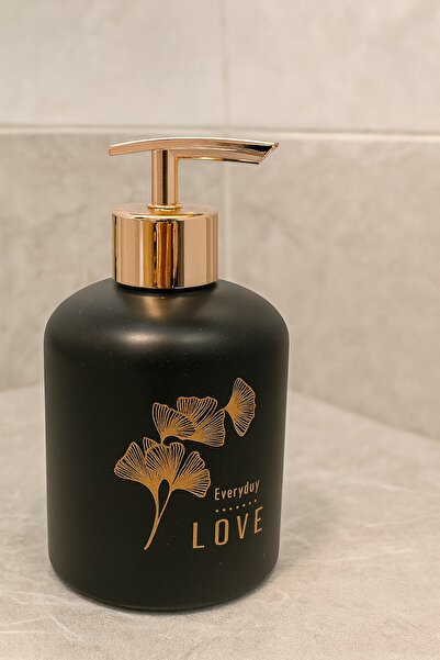 Evsun Home Collection CAM SIVI SABUNLUK BASKILI EVERYDAY LOVE MODEL 350 ML
