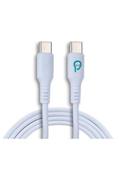 Spacer Кабел за данни SPDC-TYPEC-TYPEC-PVC-BK-1.0, USB-C мъжки - USB-C мъжки,...