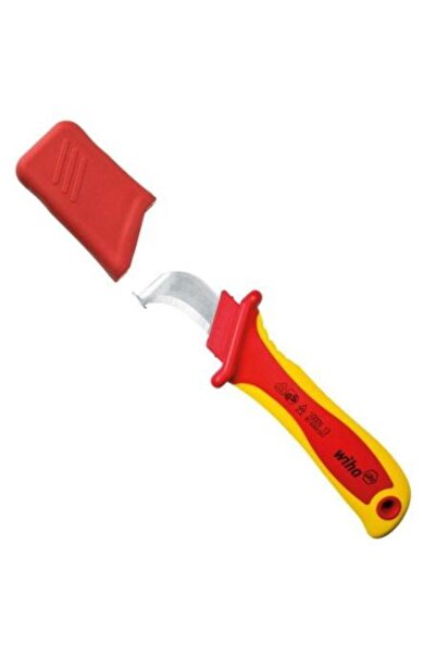 wiha Cutit profesional dezizolat cabluri electrice 36053, VDE-GS (Rosu/Galben)