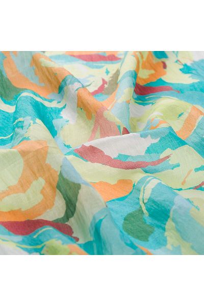 ipekevi Emotional Flowers Tenzel Patterned Scarf
