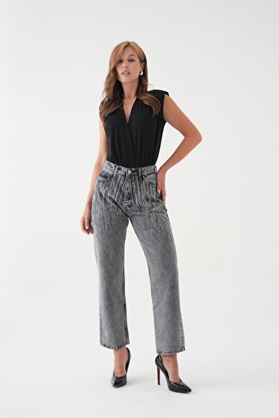 Yumey Pocket Bottom Spreading Pants