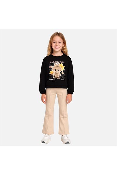 jadeer Escabel Girl's Trousers Ecru 5-9 Years 36069