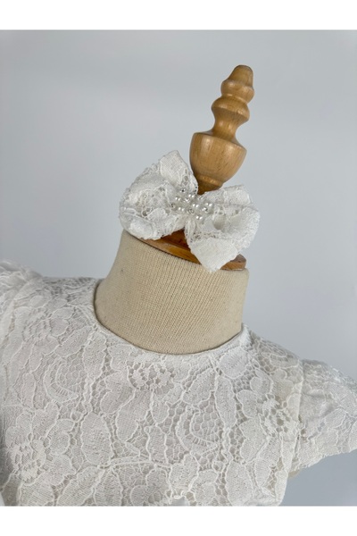 miaras baby 6-24 Months Lace Detailed Special Occasion Dress