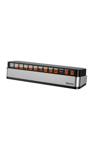 Baseus Suport pentru număr de telefon pentru parbriz cu funcție de închidere/...