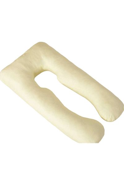 Mixbo Multifunctional pillow for pregnant women and baby nursing Mixbo, polyester fiber interior, cream