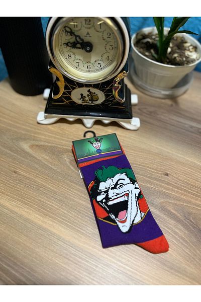 ÜNLÜ ÇORAP Printed Design Socks Joker