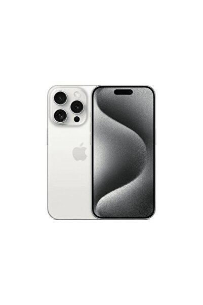 Apple Yenilenmiş IPHONE 15 PRO MAX 1TB -A Kalite- Beyaz Titanyum