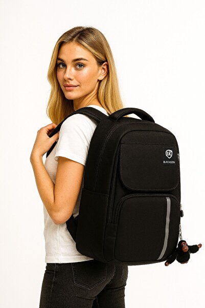 AVCA Multi-Compartment Multi-Compartment Anti-Sweat Orthopedic Back Support High School Middle School Primary School Large School Bag