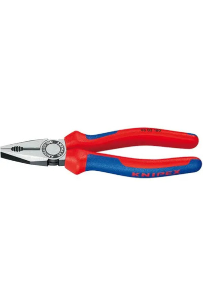 Knipex Combined Pliers, KNIPEX, 03 02 180, Special Steel, Length 180 mm