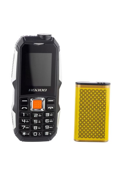 FOXMAG24 Military Phone F8, Dual SIM, 3800 mAh, FM radio, Bluetooth, Flashlight, Black-Gray