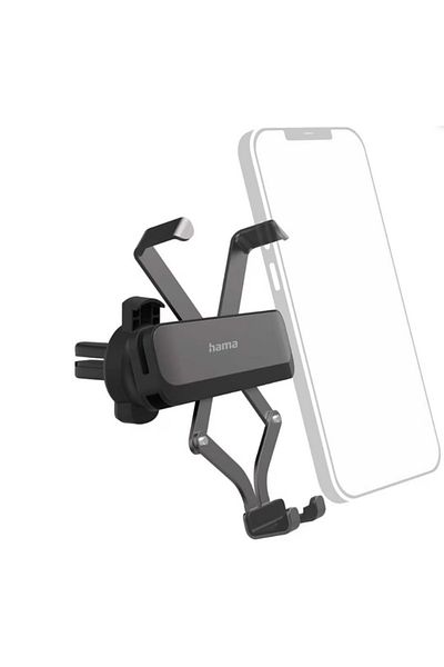Hama Gravity Pro Car Phone Holder for Ventilation (Black)